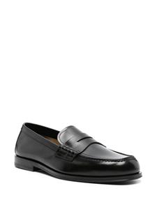 Henderson Baracco Leren penny loafers - Zwart