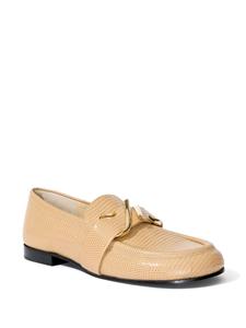 Proenza Schouler Loafers met monogram-plakkaat - Beige