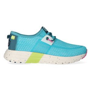 HEYDUDE Sneakers Dames Sirocco Sport Stripe Aqua Polyester