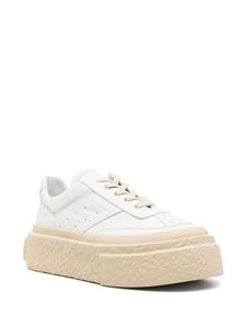 MM6 Maison Margiela Sneakers met contrasterende plateauzool - Wit