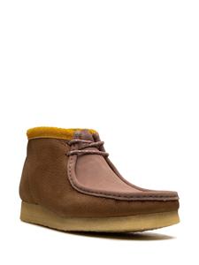 Clarks Wallabee nubuck-leather boots - Bruin