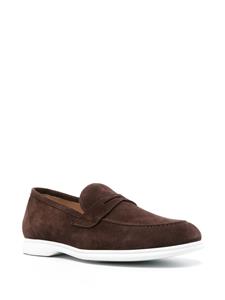 Kiton Suède loafers - Bruin