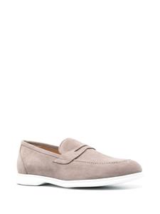 Kiton Suède loafers - Grijs