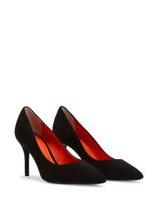 Giuseppe Zanotti Lucrezia 90mm suède pumps - Zwart