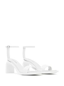Courrèges Stream 70mm sandals - Wit