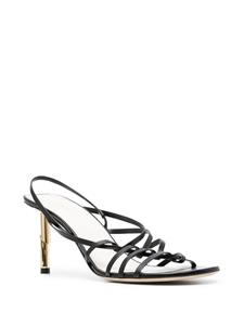 Lanvin Sequence leren sandalen - Zwart