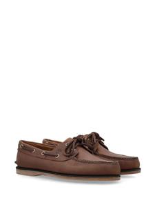 Timberland Classic leather boat shoes - Bruin