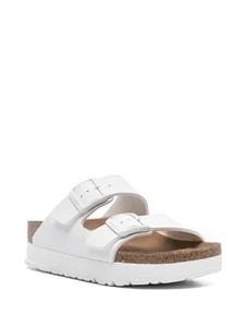 Birkenstock Arizona sandalen met plateauzool - Wit