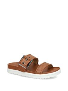 Michael Kors buckled leather sandals - Bruin