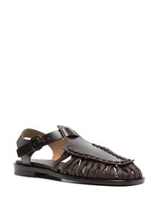 Hereu Alaro leren sandalen - Bruin