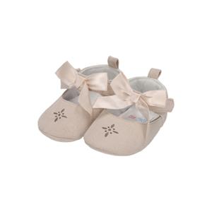 Baby ballerina strik lichtgrijs