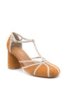 Sarah Chofakian Clementine suède sandalen - Bruin