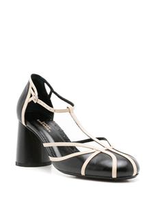 Sarah Chofakian Clementine sandalen met gesloten neus - Zwart