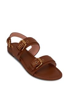 AGL Leren sandalen met gesp - Bruin