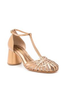 Sarah Chofakian Eugenie sandalen met metallic-effect