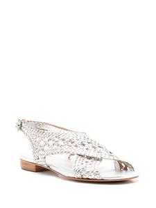 Sarah Chofakian Isolde sandalen - Zilver