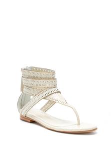 Sarah Chofakian Lis leren sandalen - Wit
