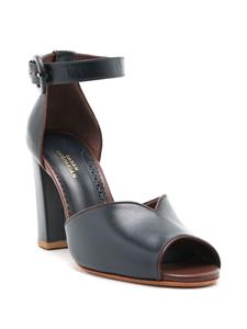 Sarah Chofakian Lorraine leren sandalen - Blauw