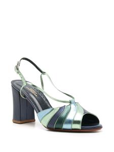 Sarah Chofakian Cocteau slingback sandalen - Blauw