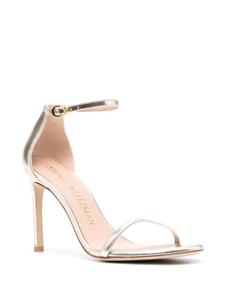 Stuart Weitzman Sandalen met open neus - Goud