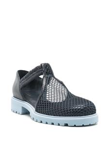 Sarah Chofakian Leren sandalen - Blauw