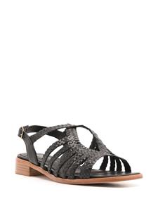 Sarah Chofakian Le Marais leren sandalen - Zwart