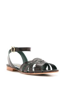 Sarah Chofakian Matisse sandalen met bandjes - Zwart