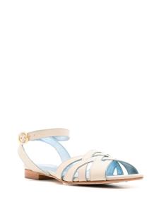 Sarah Chofakian Rasteira Matisse sandalen - Wit