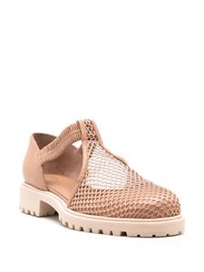 Sarah Chofakian Dimitri opengebreide sandalen - Bruin