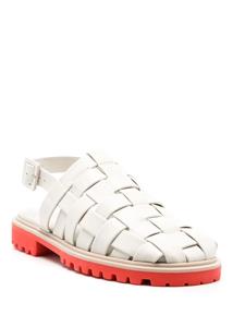 Sarah Chofakian Millie slingback sandalen - Beige