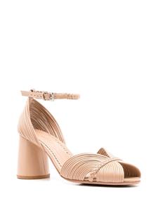 Sarah Chofakian Twiggy sandalen met bandjes - Beige