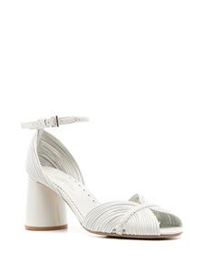Sarah Chofakian Twiggy sandalen met smalle bandjes - Grijs