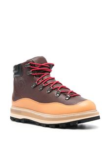 Moncler Peka Trek leren wandelschoenen - Bruin