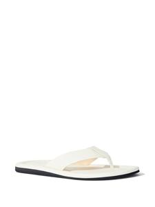 Proenza Schouler Cooper leren teenslippers - Wit