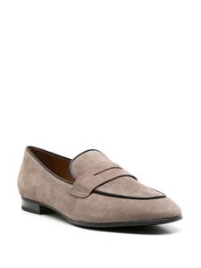 Sarah Chofakian Leren loafers - Beige