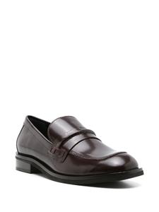 Sarah Chofakian Eliza leren loafers - Bruin