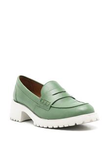 Sarah Chofakian Ully leren loafers - Groen