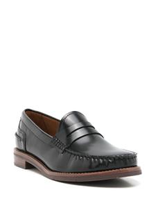 Sarah Chofakian Rive Gauche leren loafers - Zwart