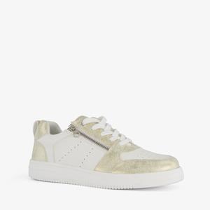 Blue Box dames sneakers met gouden details