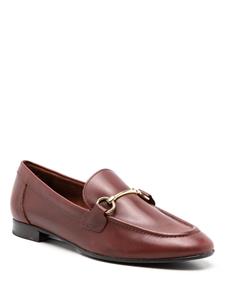 Sarah Chofakian Siena loafers met horsebit - Rood