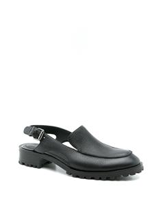 Studio Chofakian Leren loafers - Zwart