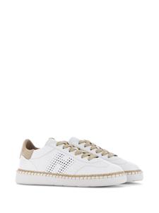 Hogan Cool sneakers met geperforeerd logo - Wit