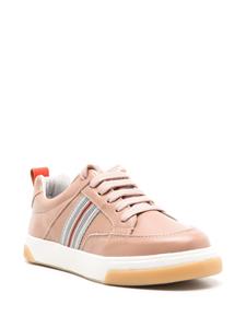 Sarah Chofakian Gestreepte sneakers - Beige