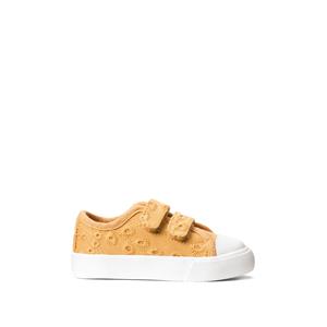 LA REDOUTE COLLECTIONS Sneakers in stof met klittenband, in Engels kant