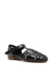 Hereu Vedra leren sandalen - Zwart