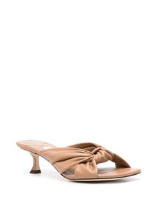 Jimmy Choo Avenue leren muiltjes - Beige