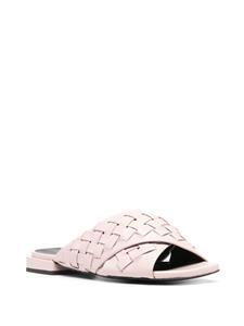 Furla Gerla flat mules - Roze