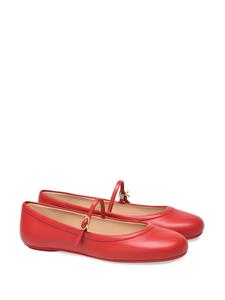 Gianvito Rossi Carla ballerina shoes - Rood