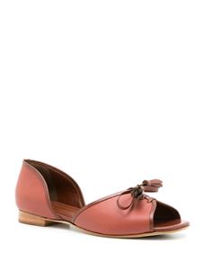 Sarah Chofakian Ballerina's met strikdetail - Bruin