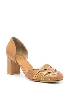 Sarah Chofakian Dorsey Aquavit pumps - Bruin